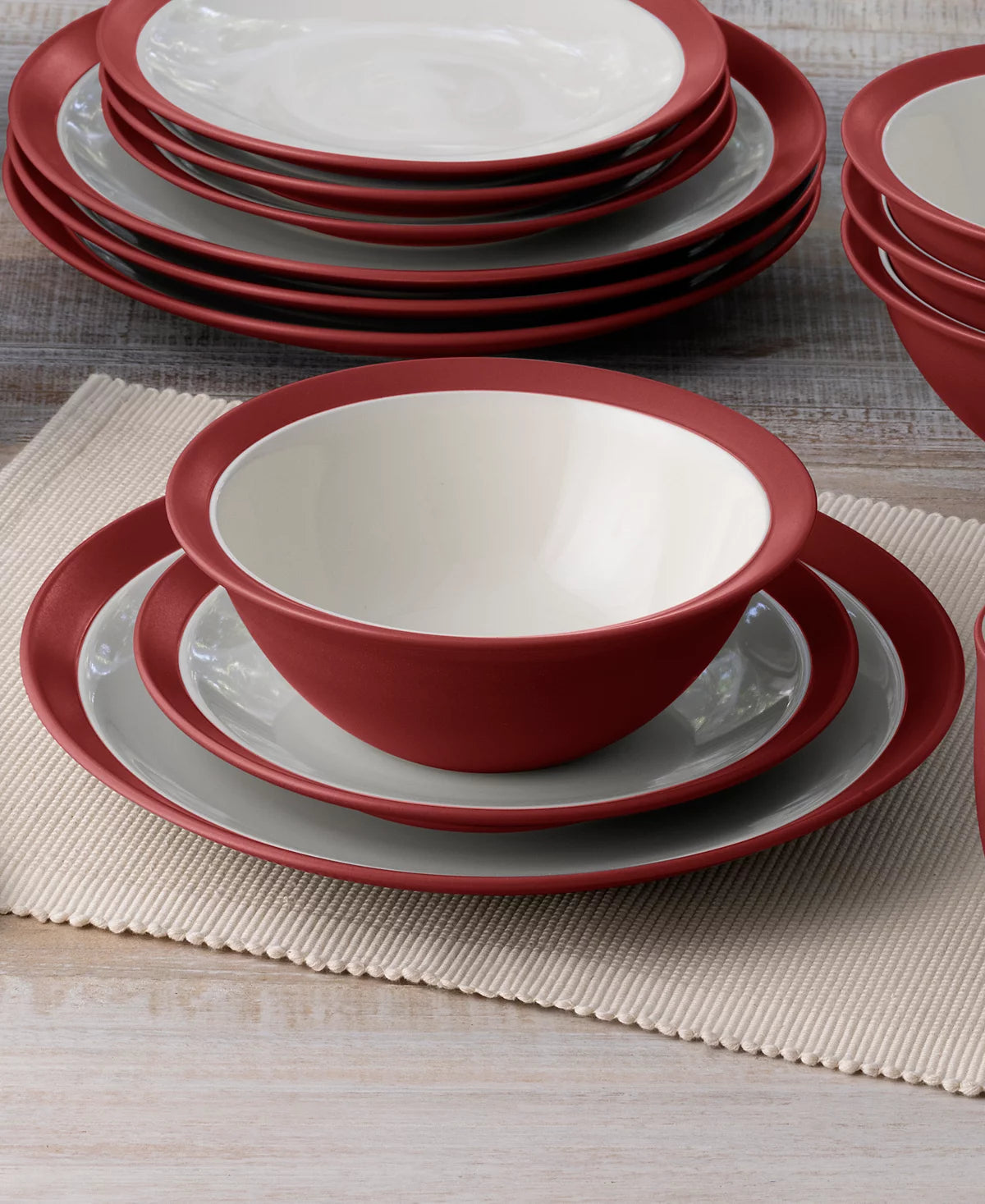 Aparelho de Jantar e Chá em Porcelana Clássico Irnato - 16 Peças
