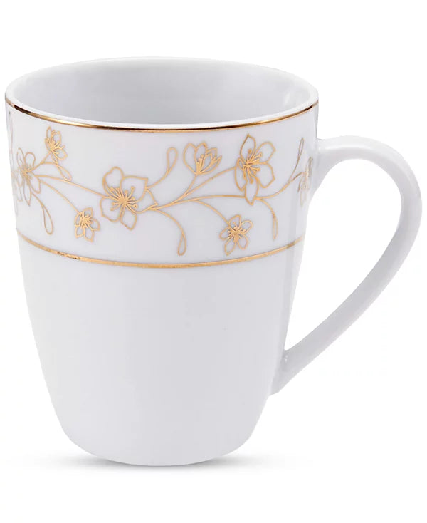 Aparelho de Jantar e Chá em Porcelana Decorado Sospira - 16 Peças