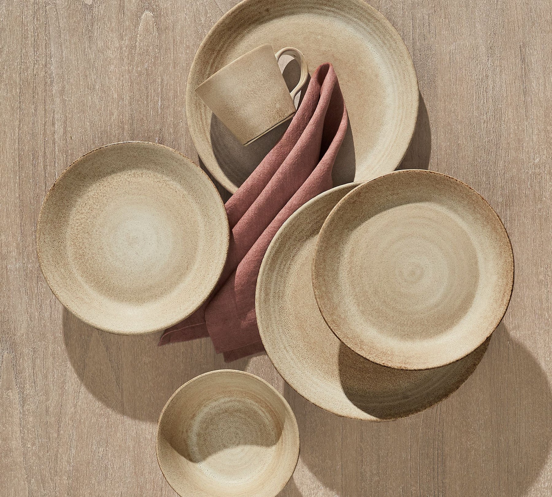 Aparelho de Jantar 25 Peças em Porcelana Minimalista – Hikari