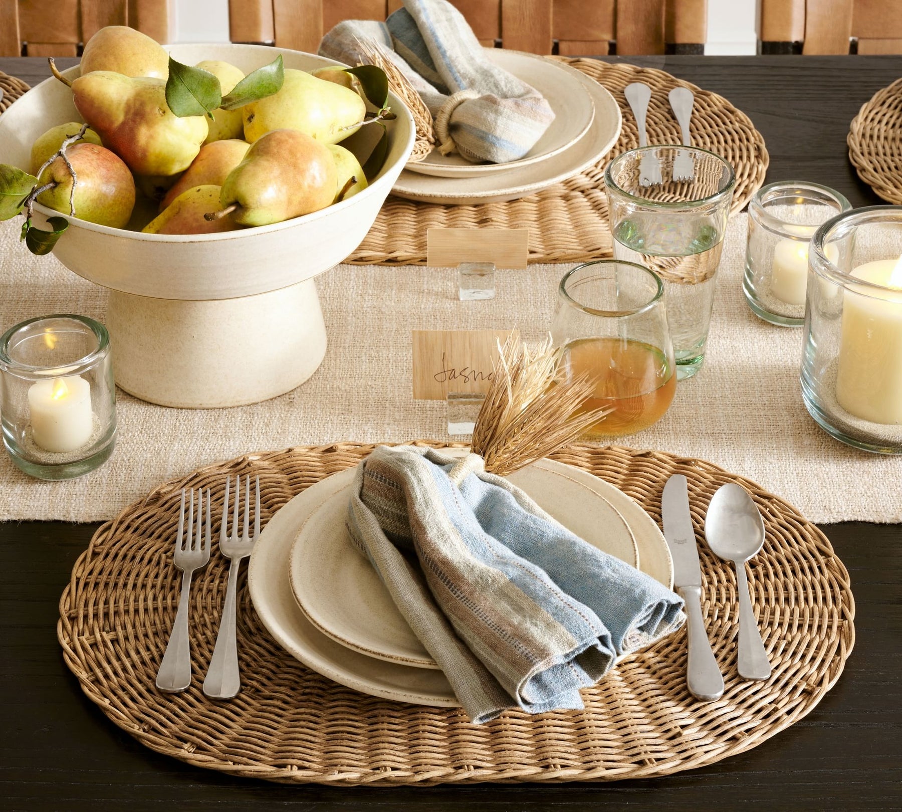 Aparelho de Jantar 25 Peças em Porcelana Minimalista – Hikari