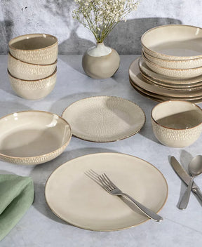 Aparelho de Jantar em Porcelana Premium Vivaldi - 16 Peças