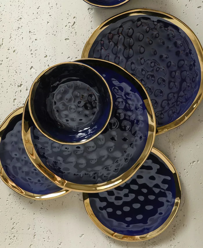 Aparelho de Jantar e Chá em Porcelana Premium Carezza - 16 Peças