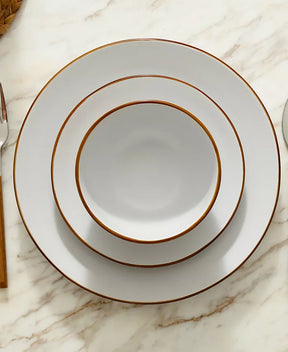 Aparelho de Jantar em Porcelana Lux Incantare - 12 Peças
