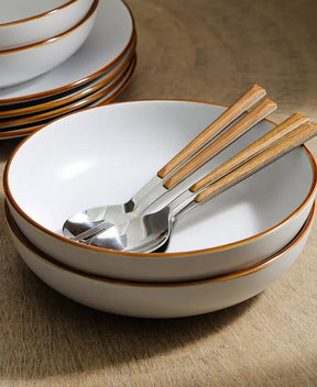 Aparelho de Jantar em Porcelana Lux Incantare - 12 Peças