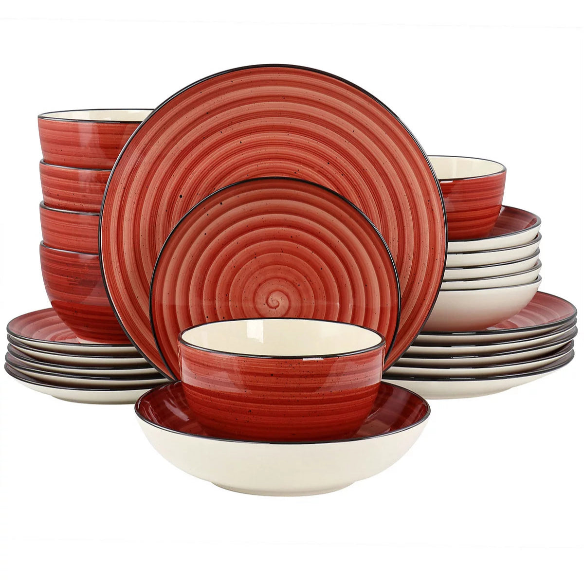 Aparelho de Jantar em Porcelana Exclusivo Terraviva - 16 Peças