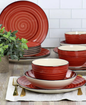 Aparelho de Jantar em Porcelana Exclusivo Terraviva - 16 Peças