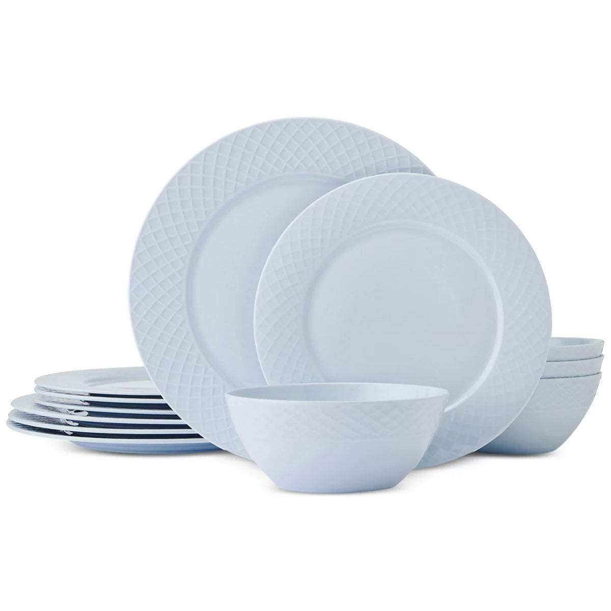 Aparelho de Jantar e Chá em Porcelana Clássico Reiha - 12 Peças