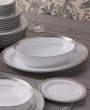Aparelho de Jantar e Chá em Porcelana Premium Rinascita - 32 Peças
