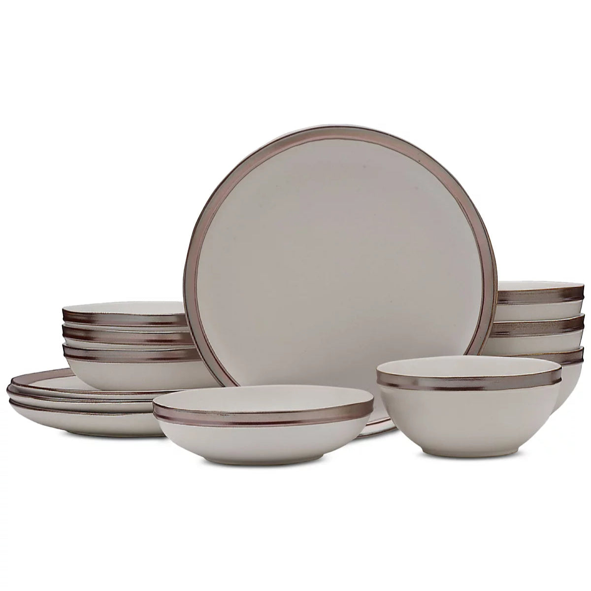 Aparelho de Jantar em Porcelana Clássico Renji - 12 Peças