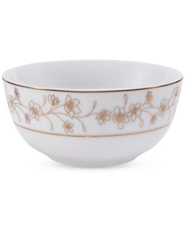 Aparelho de Jantar e Chá em Porcelana Decorado Sospira - 16 Peças