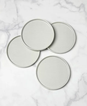 Aparelho de Jantar em Porcelana Minimalista Borda Reta Monteverde - 12 Peças