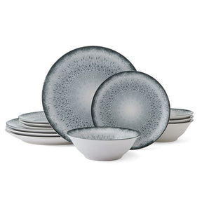 Aparelho de Jantar 15 Peças em Porcelana Moderno – Kurohana