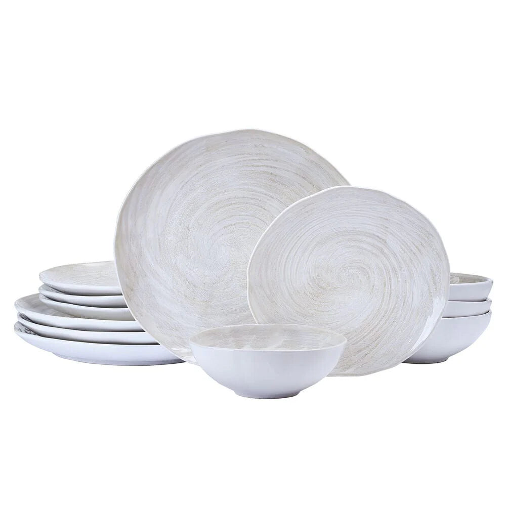 Aparelho de Jantar 15 Peças em Porcelana Minimalista – Shirohana