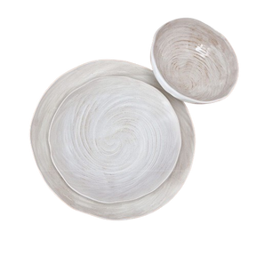 Aparelho de Jantar 15 Peças em Porcelana Minimalista – Shirohana