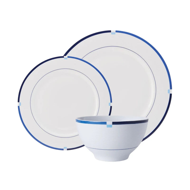Aparelho de Jantar 15 Peças em Porcelana Minimalista – Aomi