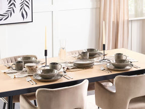 Aparelho de Jantar e Chá 20 Peças em Porcelana Contemporâneo – Akihiro
