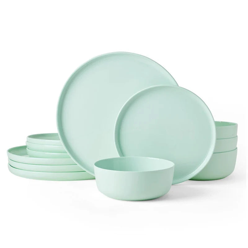 Aparelho de Jantar 15 Peças em Cerâmica Minimalista – Midori